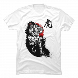 japanese tiger shirt